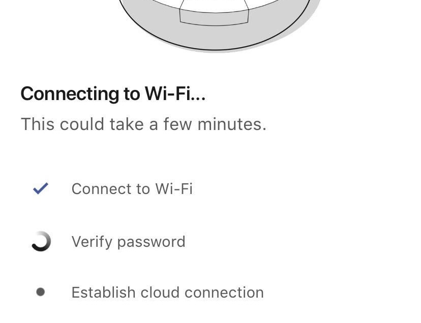 Roomba Stuck at 'Verify password'